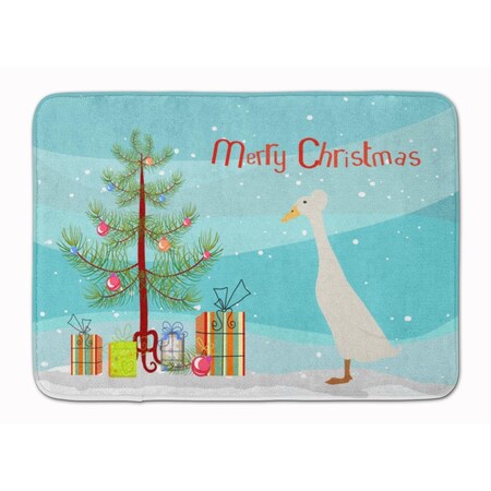 Carolines Treasures Bali Duck Christmas Machine Washable Memory Foam Mat BB9226RUG